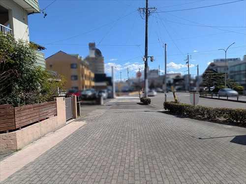 前面道路(南西側)（2026年3月撮影）