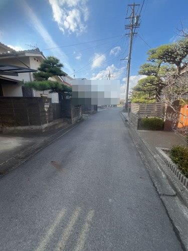 前面道路（2026年4月撮影）