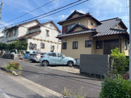 北側道路写真(2025年8月撮影)