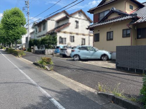 北側道路写真(2025年8月撮影)