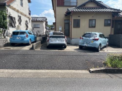 北側道路写真(2025年8月撮影)