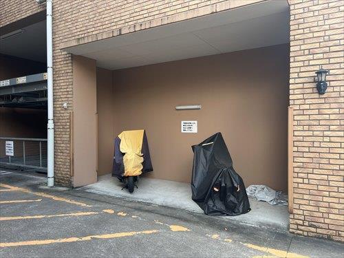 バイク置場