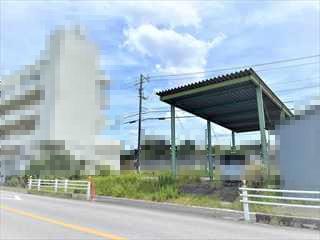 現地写真（北西側道路より）