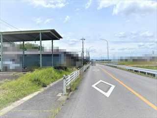 現地写真（北西側道路より）