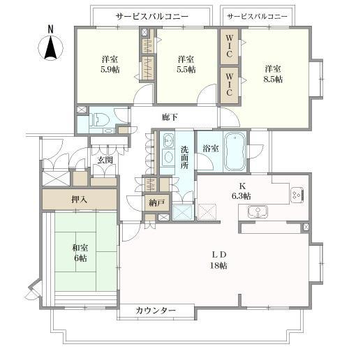 間取図