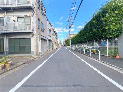 現地含む前面道路(2024年10月)撮影