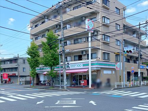 ローソンストア100川崎野川まで560m