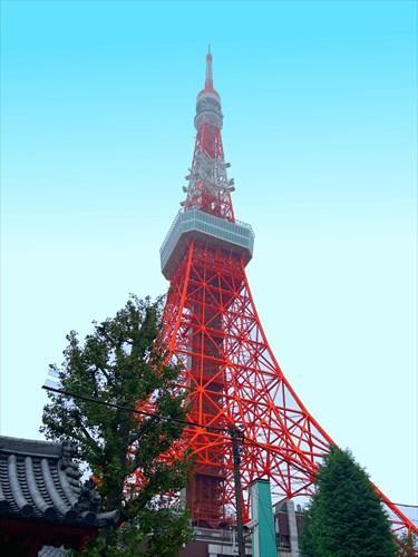 東京タワーまで1010m