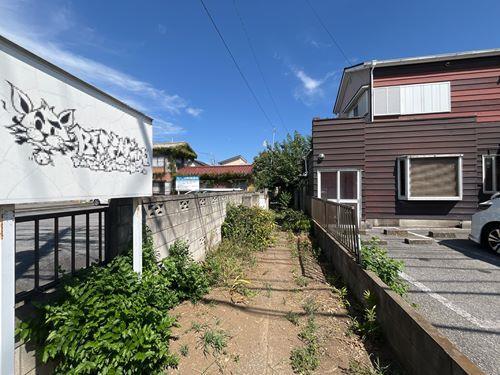 敷地延長部分（道路面から）