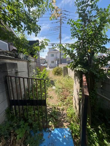 敷地延長部分（敷地内から）