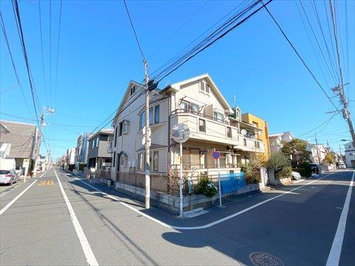 前面道路(2026年2月撮影)