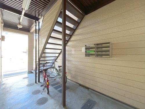 アパート1階部分・ポスト