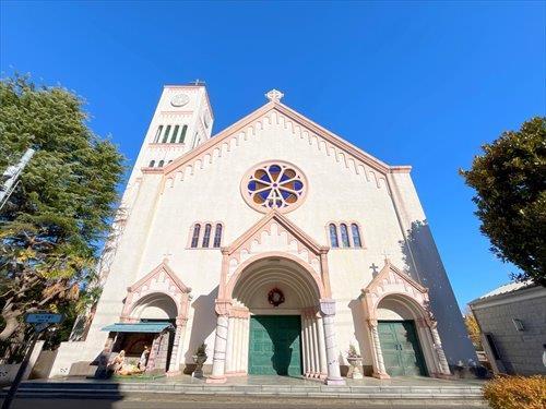 サレジオ教会まで110m