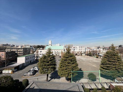 玄関前からの眺望