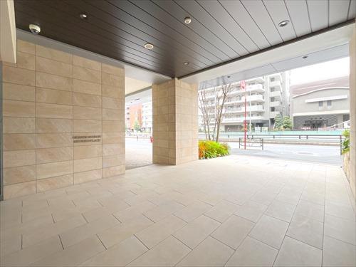 マンション入口