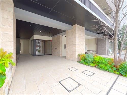 マンション入口