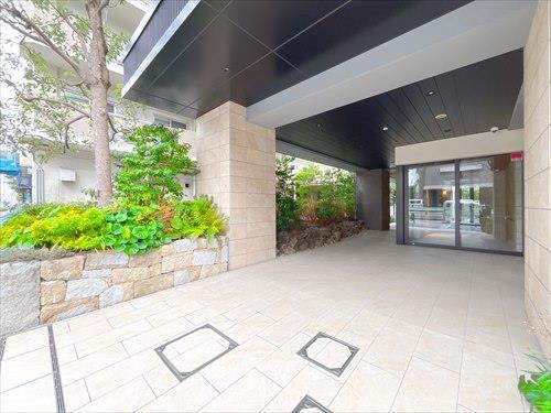 マンション入口