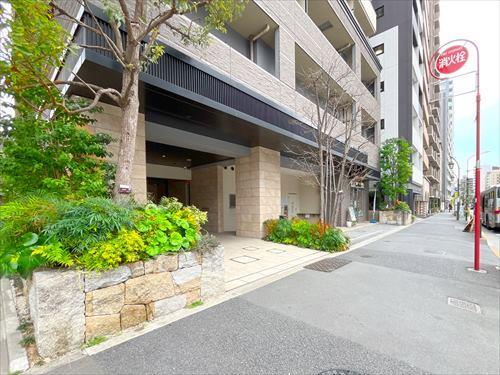 マンション入口