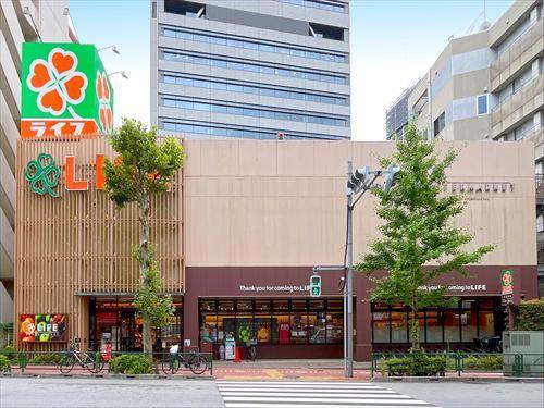 ライフ東五反田店まで380m