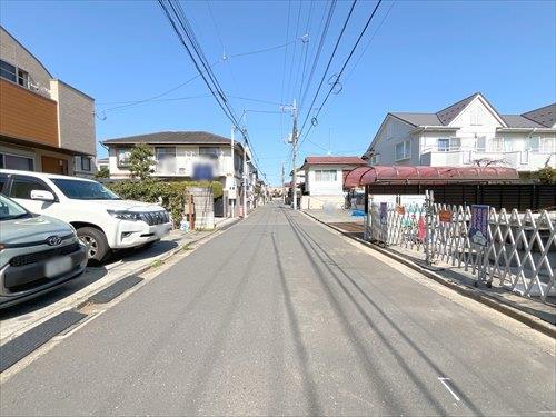 前面道路(2026年3月撮影)