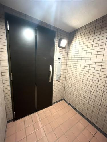 玄関外