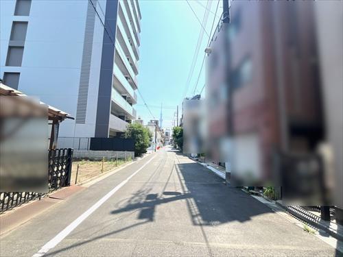 前面道路