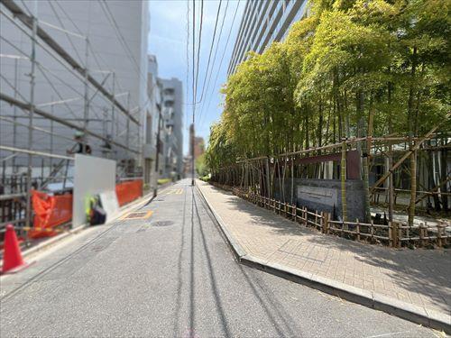 前面道路（2026年4月撮影）