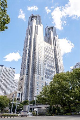 東京都庁(950ｍ)