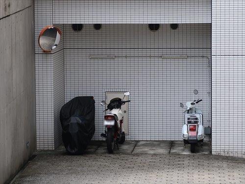 バイク置場