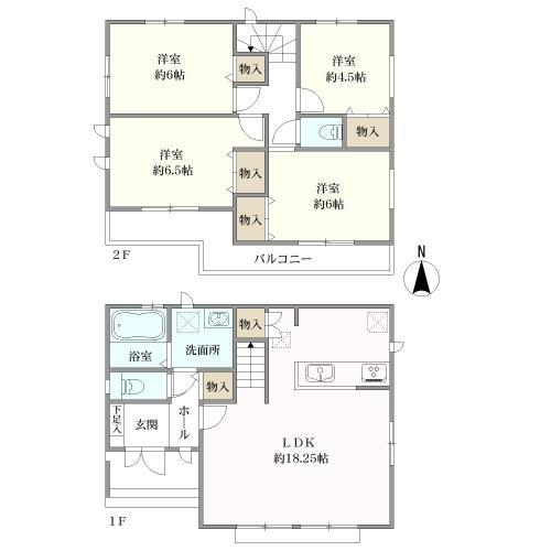 建物間取図