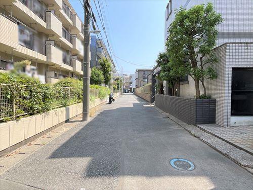 前面道路（物件：右手）