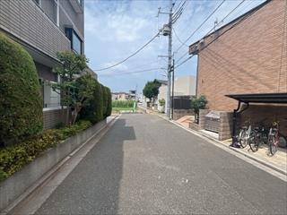 前面道路