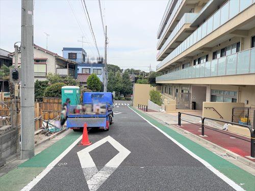 前面道路（物件：左手）