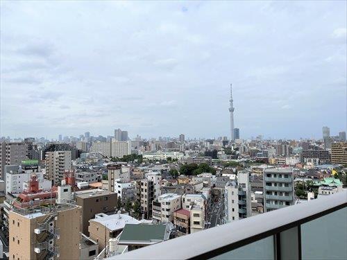 バルコニーからの眺望