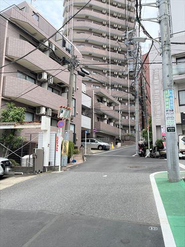 前面道路