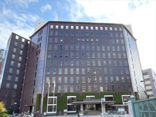 中央区役所 820m