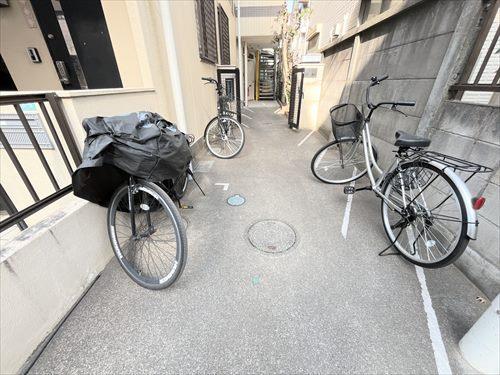 駐輪場（2026年1月撮影)