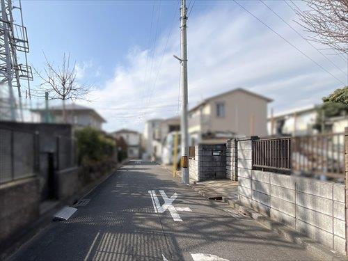 前面道路（2026年1月撮影）