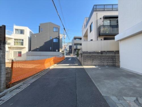 前面道路（2026年1月撮影）