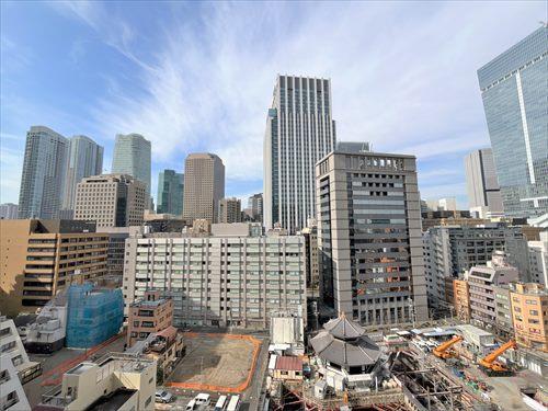 バルコニーからの眺望（洋室約7帖）