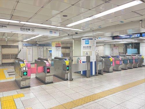 東京メトロ日比谷線「神谷町駅」280ｍ