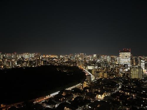 バルコニーからの夜景