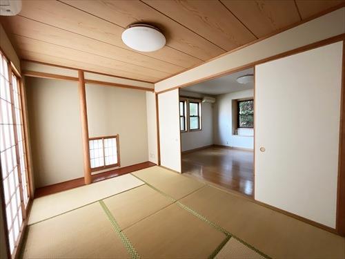 １階 和室と洋室（南西側）