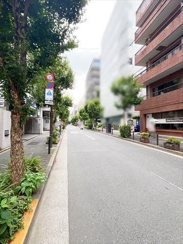 前面道路