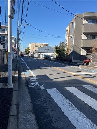 南側前面道路