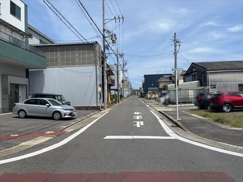 前面道路