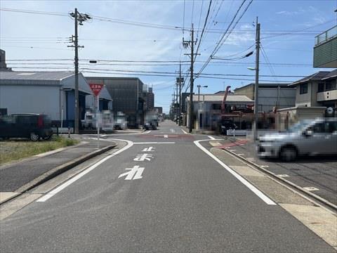 前面道路