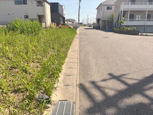 西側前面道路-2 (令和6年5月撮影）