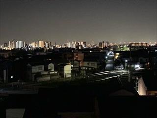 南側バルコニーからの夜景