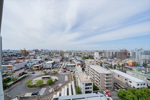 北西角居室からの眺望